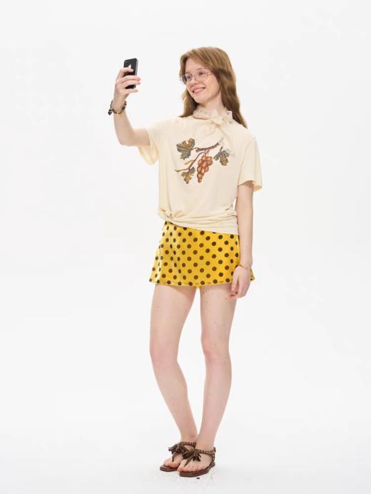 local tag/It25ssk33/ 庞贝葡萄马赛克镶嵌印花短袖 商品图3