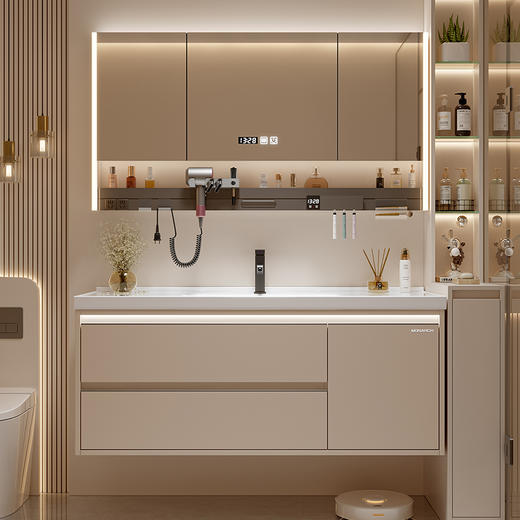 帝王洁具卫浴套装浴室柜组合简约洗脸漱盆WB816 商品图0