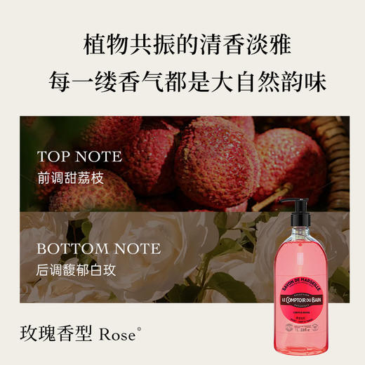 【胖东来同款】【APG面护级沐浴露 】【品牌直发】法国丽芙沐浴液-玫瑰香型1000ml(26年10月）洗的干净/好冲洗/不假滑 商品图2