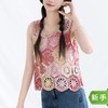 苏苏姐家六蕴拼花套头背心-5#段染蕾丝手工diy编织钩针上衣材料包预 商品缩略图0