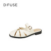 Dfuse迪芙斯2025夏季新款穆勒拖镂空包头罗马凉拖DFD2110105 商品缩略图6