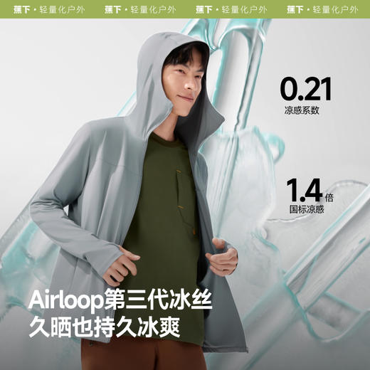 【25年新品】蕉下宽松凉感防晒衣（男女同款）AL669 商品图1