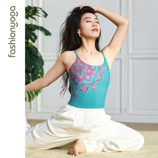 凡圣瑜伽禅意裤夏季薄款宽松束脚裤子垂感灯笼休闲裤FM11931JD【男女同款】 商品图8