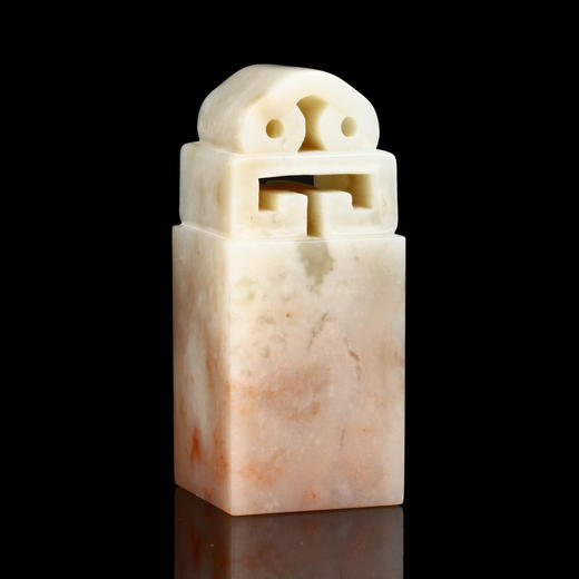 孤品016911：老挝石博古钮方章-2.8*2.8*6.6cm 商品图2