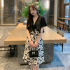 奢姿大码女装2025夏季减龄蝴蝶印花吊带裙两件套胖妹妹时尚套装9952990542 商品缩略图4