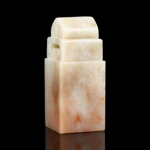 孤品016911：老挝石博古钮方章-2.8*2.8*6.6cm 商品图1