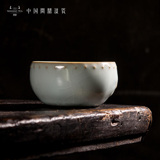 问鼎汝瓷天青大战鼓杯 商品图3