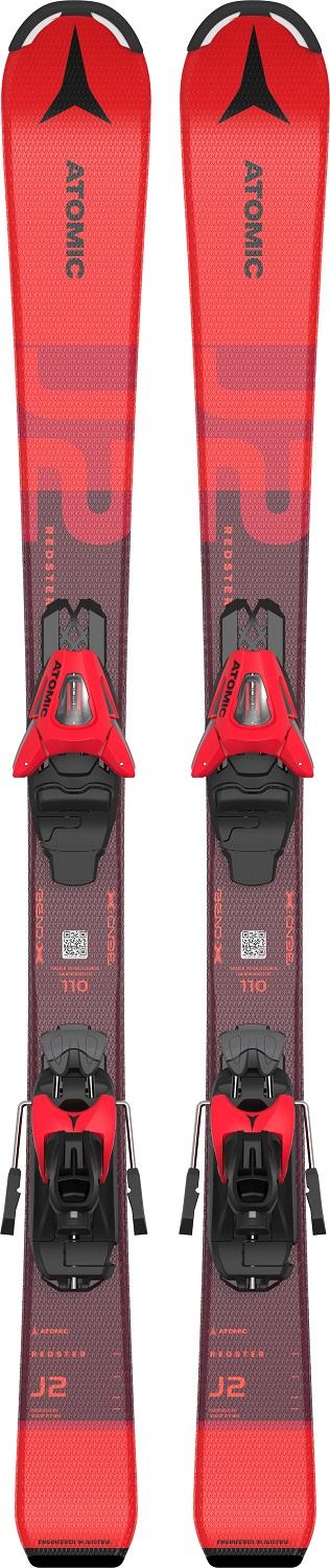 【七折清仓】ATOMIC阿托米克23/24雪季滑雪双板青少年儿童专业高山滑雪板REDSTER J2+C5GW 红色 AASS03308 AASS03306 AASS02786 商品图3