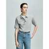 棉仓363601003初棉美式落肩宽松小翻领POLO衫 商品缩略图1