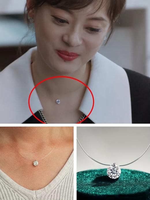 【人鱼之泪锁骨链】s925纯银的金属配件，适配多种穿搭场景-CC G1431 商品图12