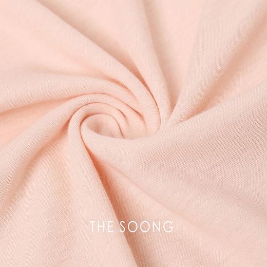 THESOONG"柔感面膜T"超轻盈纯棉透气松弛感长袖T恤上衣HBTX7181 商品图3