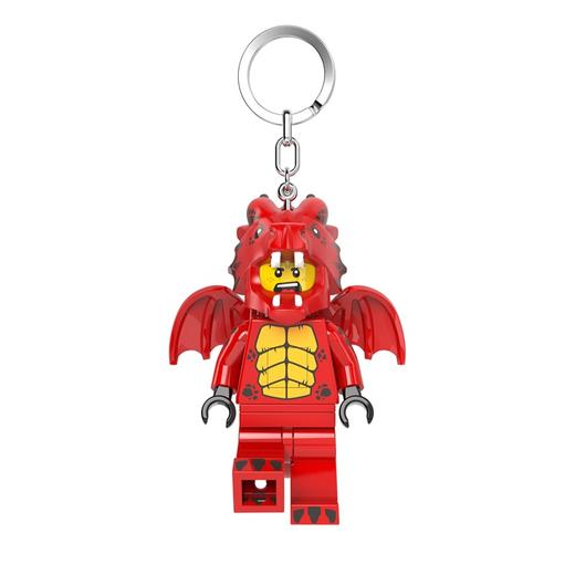 乐高 人物系列 红龙装男孩 发光钥匙扣 商品图0