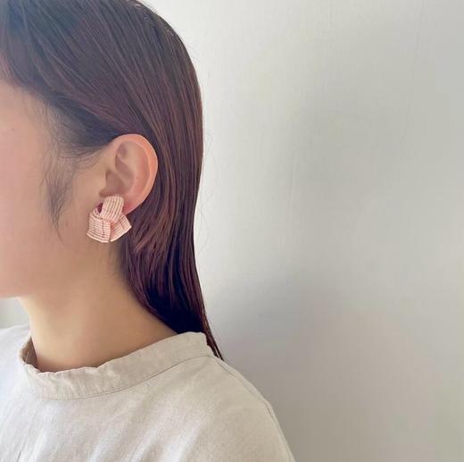 tamas2色复古繁花耳钉/耳夹 商品图3