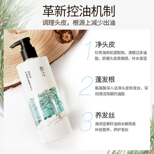 【甄沐线下】甄沐-海岸松控油洗发水360ml*2 商品图4