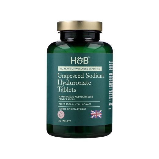 【特卖】荷柏瑞 低糖 葡萄籽透明质酸钠压片糖果 180片/瓶【保质期：2026年5月】 商品图0