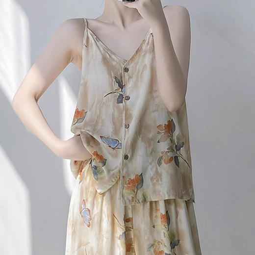 裁缝学苑AQ482新中式国风吊带睡衣纸样家居服女棉绸人造棉打版裁剪 商品图2