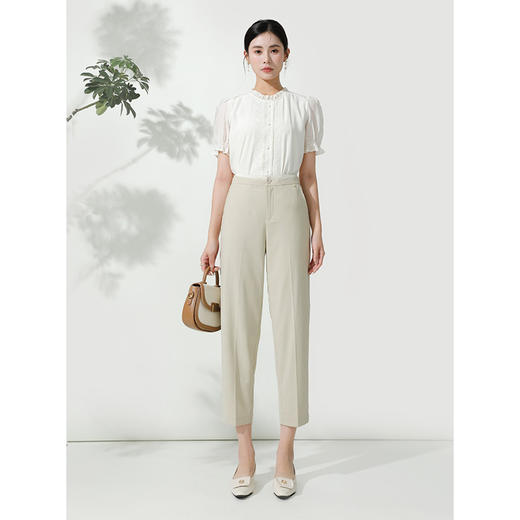 女裤春夏季韩版莫代尔面料烟管裤    AC-5T7211 商品图2