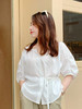 【百图lulu定制】【轻氧衬衫】 轻氧系 设计感 五分袖衬衫 莱赛尔衬衣 商品缩略图1