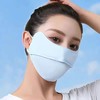 冰丝防晒口罩防紫外线女黑色女士高颜值透气新款护眼角 商品缩略图3