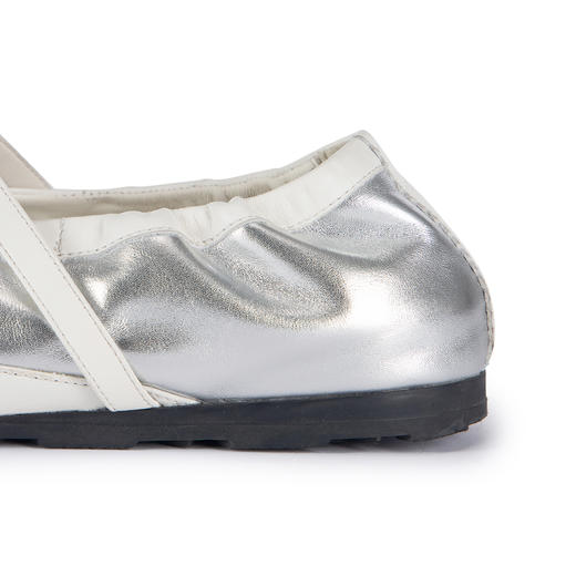 HERLIAN 2025年夏季新品女士复古拼色芭蕾运动鞋 商品图2