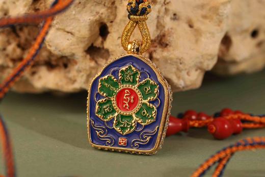 朱砂珐琅彩生肖吊坠 商品图11