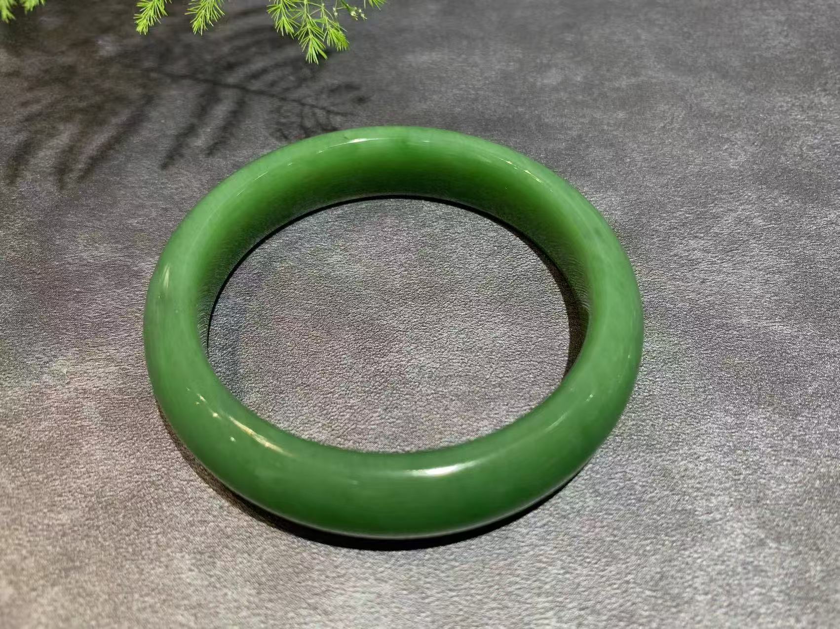 【御珠宫坊】碧玉手镯55.5mm