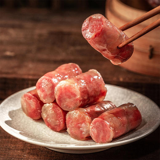 金字本味黑猪香肠240g无硝黑猪肉风干腊肠腊味特产手工传统美食 商品图6