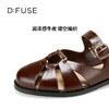 Dfuse迪芙斯2025夏季新款穆勒拖镂空包头罗马凉拖DFD2110105 商品缩略图13