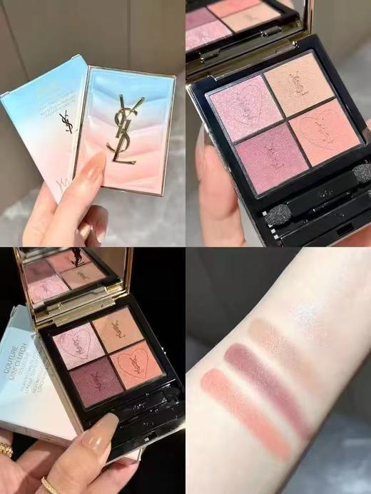 【品牌授权】【特惠】限定版YSL圣罗兰马卡龙渐变四色影盘125玫瑰盘 商品图3