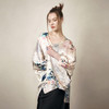 Soloseta22姆米女士真丝印花短袍桑蚕丝水墨国风披肩2025秋冬新款 商品缩略图1