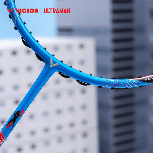 VICTOR威克多奥特曼联名系列羽毛球拍单拍 进攻型泽塔球拍 TK-ULTRAMANZ 商品图4