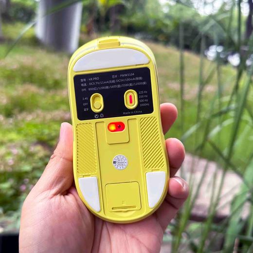 宏慕三模鼠标 原相PAW3104芯片有线蓝牙2.4G连接办公电竞游戏鼠标笔记本台式电脑网吧通用 商品图8