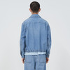 YOKE BLEACHED DENIM FRONT ZIP BLOUSON 复古石洗拉链牛仔夹克 商品缩略图2