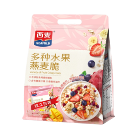 多种水果燕麦脆450g内含45g*10包独立装冻干早餐办公室零食高纤维健康补给