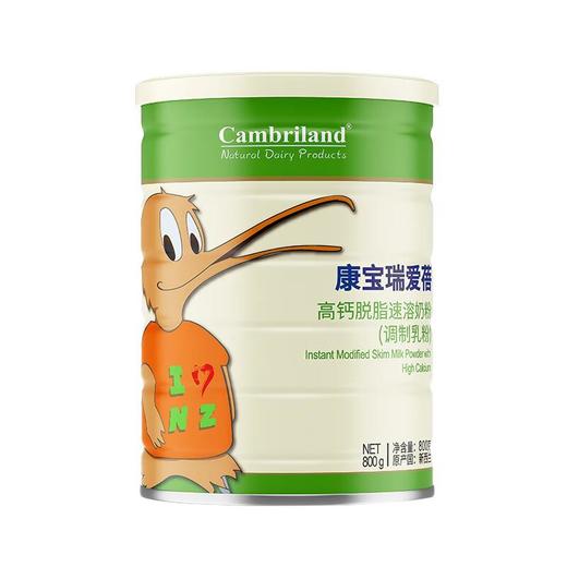 康宝瑞爱蓓高钙脱脂奶粉 800g/罐 商品图0