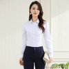 【棉混纺】罗蒙春秋长袖衬衫女士正装商务职业工装上班面试纯色衬衣女 商品缩略图9
