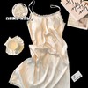 【冰丝带胸垫吊带套装】睡衣女夏季睡裙 吊带短裤新款性感家居服  商品缩略图11