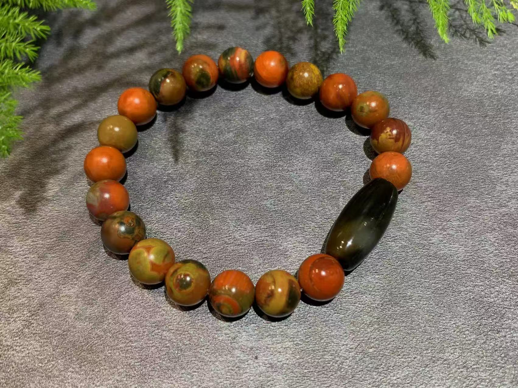 【御珠宫坊】包浆南红手串