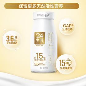 【雪兰订奶到家】黄金24小时鲜牛乳 | 玻璃瓶200g 配送上门【KM】