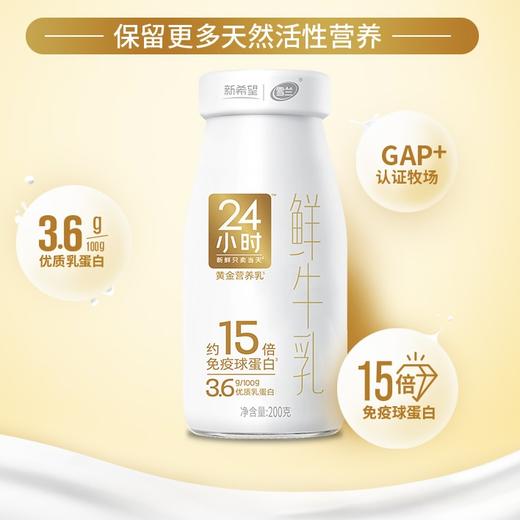 【雪兰订奶到家】黄金24小时鲜牛乳 | 玻璃瓶200g 配送上门【KM】 商品图0