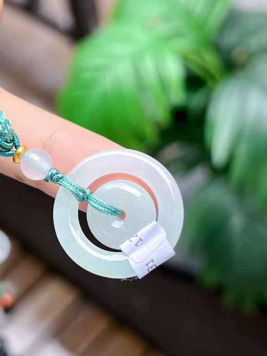 【直播大场福利】高冰翡翠子母扣吊坠 平安顺遂 心心相印 含证书 商品图4