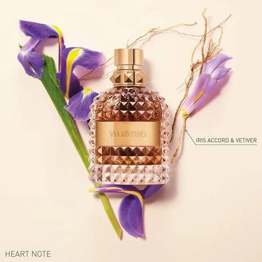 618特惠 [烟花]Valentino华伦天奴 同名男士木质调香水100ml（前调：雪松木精华 基调：香草香调 中调：香根草精华） 商品图2