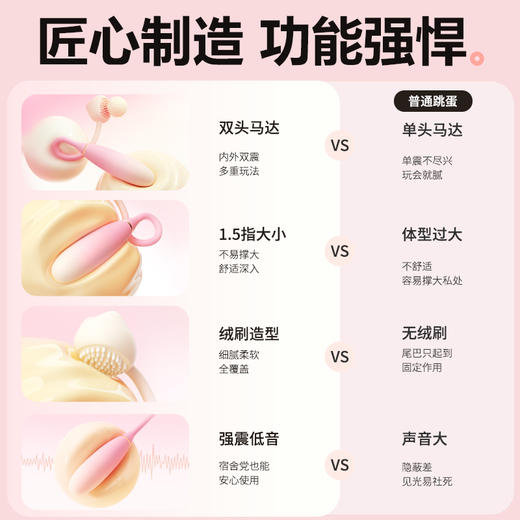 【女用器具】谜姬 喵享跳蛋经典跳蛋异地遥控 [旗舰品 联系负责人/备案改价] 商品图3