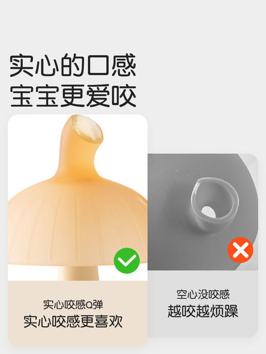 世喜小蘑菇安抚牙胶SX-91957/SX-91872 商品图4