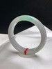 620199，55.5圈口，糯化飘绿正圈平安镯，白底飘甜绿，水头好 商品缩略图2