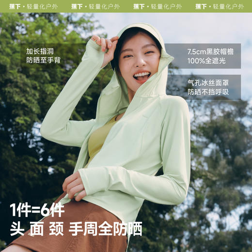 【25年新品】蕉下女士透气防晒衣（宽松款）AS100 商品图3