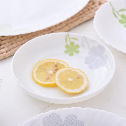 【白玉玻璃瓷盘QW-70】】耐热玻璃菜盘碟子酒店用品餐具饭盘深盘子欧式家用餐盘盘子 商品图1