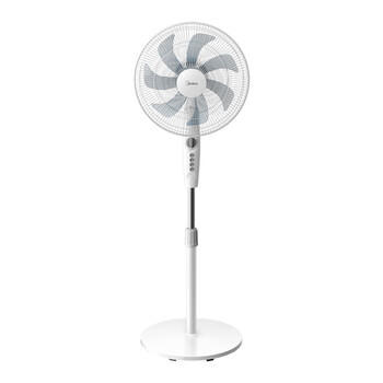 美的（Midea）电风扇 家用落地扇低噪节能摇头七叶大风量风扇俯仰可定时调节广角送风易清洗 SAE40E /家用电器 /生活电器 /电风扇 商品图6