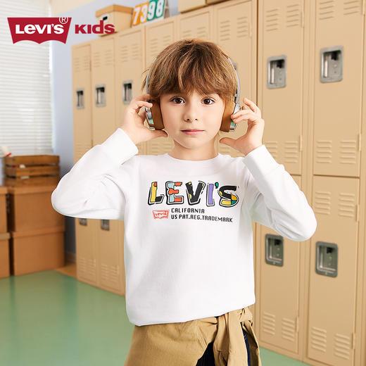 LEVIS 秋 大童小童 儿童童装T恤 LVB-LS-P802 商品图0