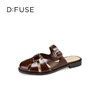 Dfuse迪芙斯2025夏季新款穆勒拖镂空包头罗马凉拖DFD2110105 商品缩略图8